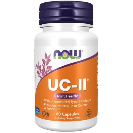 Now Foods UC-II®, Коллаген 2 Типа, Неденатурированный - 60 капсул