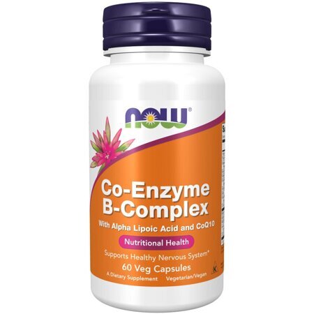 Now Foods B-Complex Co-Enzyme, Ко-Энзим Б-Комплекс - 60 капсул