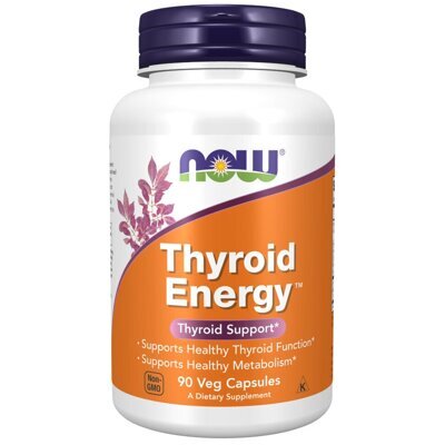 NOW Thyroid Energy, Тироид Энерджи - 90 капсул